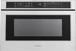 Monogram - 1.2 Cu. Ft. Drawer Microwave with Sensor Cooking and 10 Cooking Modes - Stainless Steel