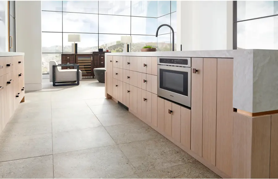Alt View 18. Monogram - 1.2 Cu. Ft. Drawer Microwave - Stainless Steel.