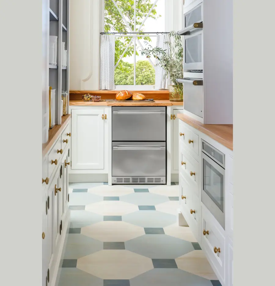 Alt View 21. Monogram - 1.2 Cu. Ft. Drawer Microwave - Stainless Steel.