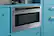Left. Monogram - 1.2 Cu. Ft. Drawer Microwave - Stainless Steel.