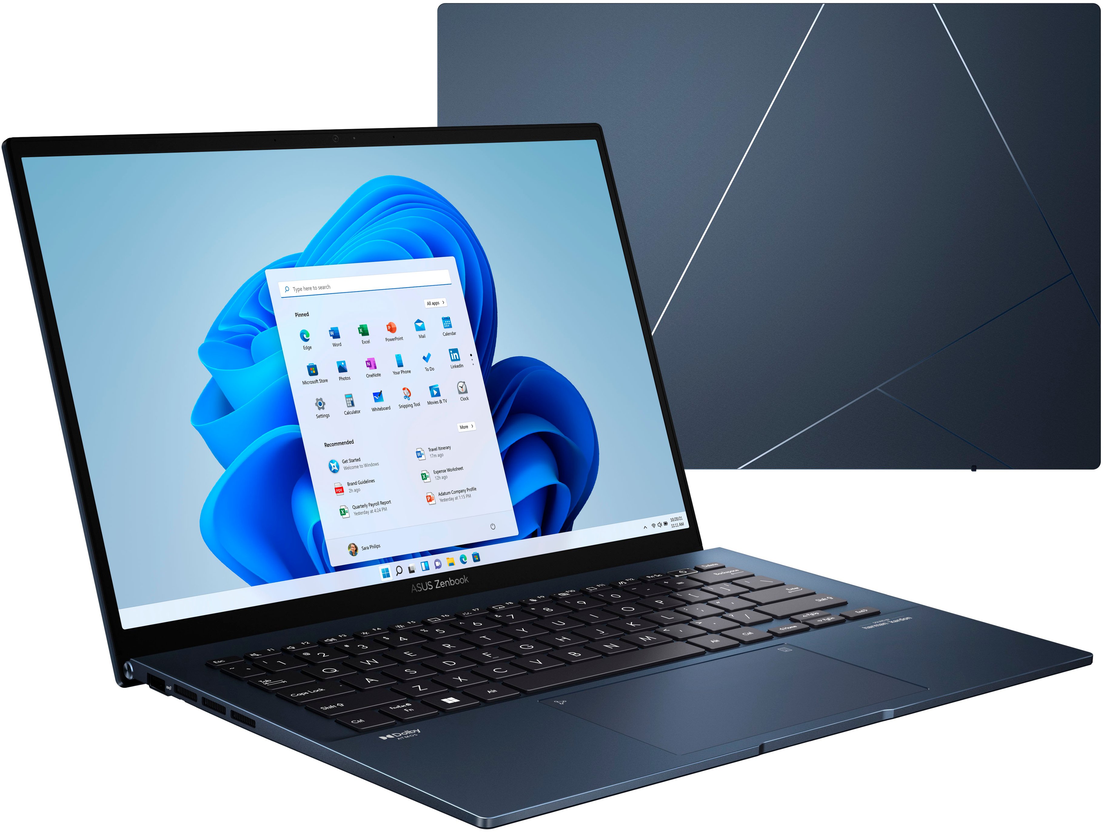 ASUS Zenbook 14 2.8K OLED Laptop Intel Evo Platform 12th Gen Core i5  Processor 8GB Memory 256GB SSD Ponder Blue Q409ZA-EVO.I5256BL - Best Buy