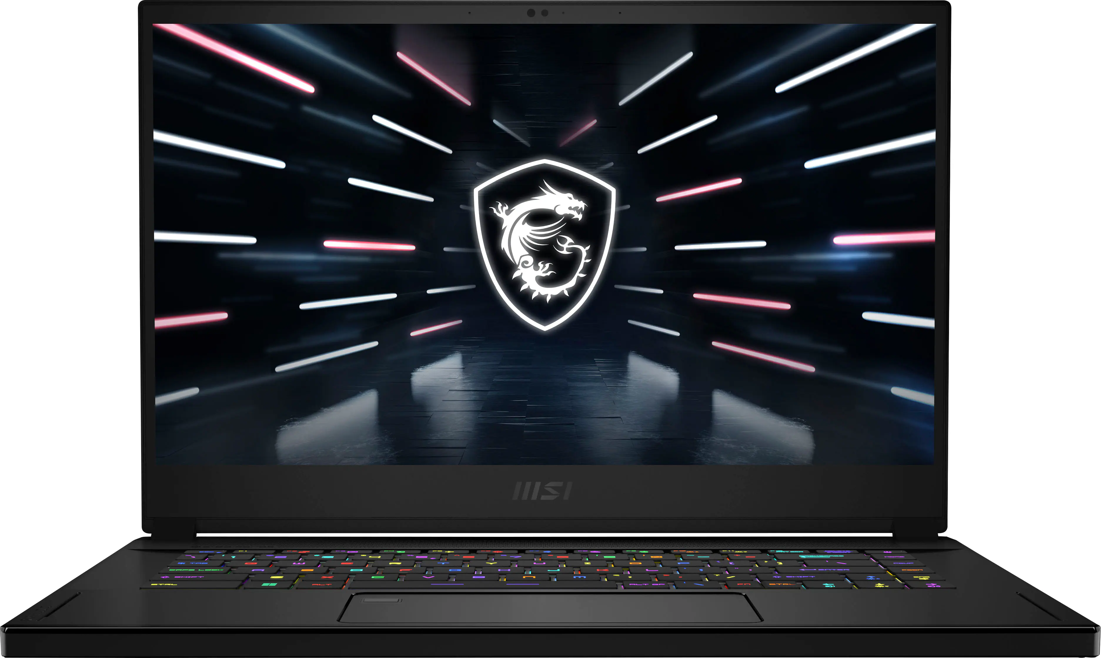 Front. MSI - Stealth GS66 15.6" 360hz Gaming Laptop - Intel Core i9 - 32GB Memory - NVIDIA GeForce RTX 3070 Ti - 1TB SSD.