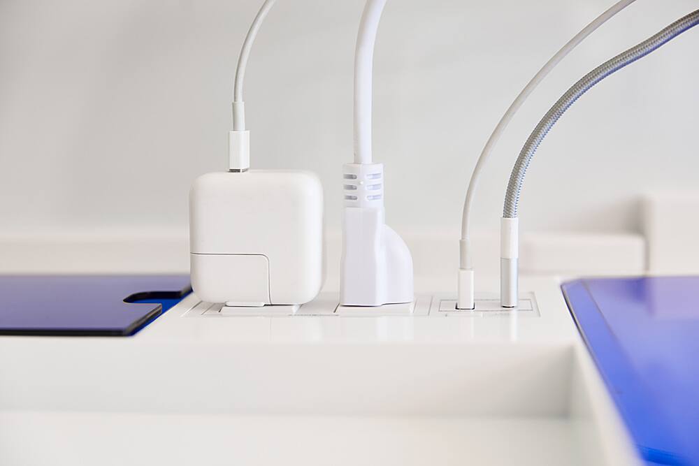 Alt View 13. Worky - The Home Office 15-in-1 Personal Workspace - White.