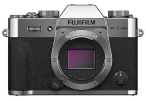 Fujifilm - X-T30 II Mirrorless Camera Body Only - Silver - Front_Zoom