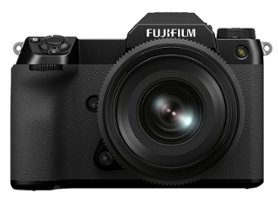 Fujifilm - GFX50S II Mirorrless Camera with Fujinon GF35-70mmF4.5-5.6 WR Lens - Black - Front_Zoom