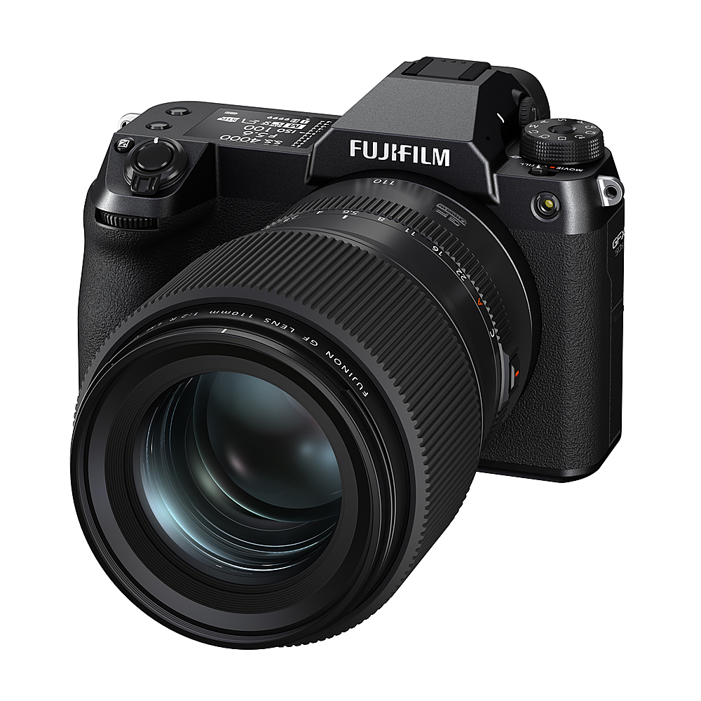 Back View: Fujifilm - XF 18mm f/2 R Pancake Lens - Black