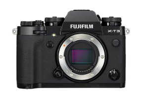 Fujifilm - X-T3 WW Mirrorless Camera (Body Only) - Black - Front_Zoom