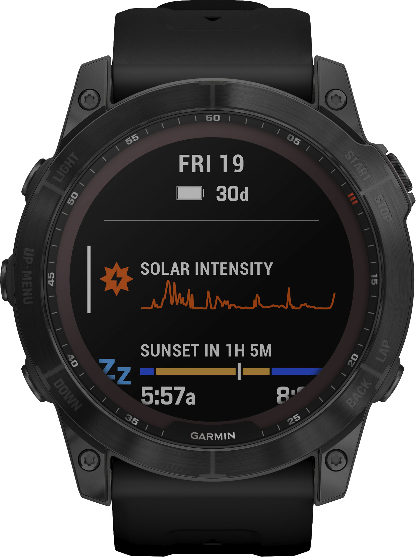 Garmin fēnix 7X Sapphire Solar GPS Smartwatch 35 mm Fiber 