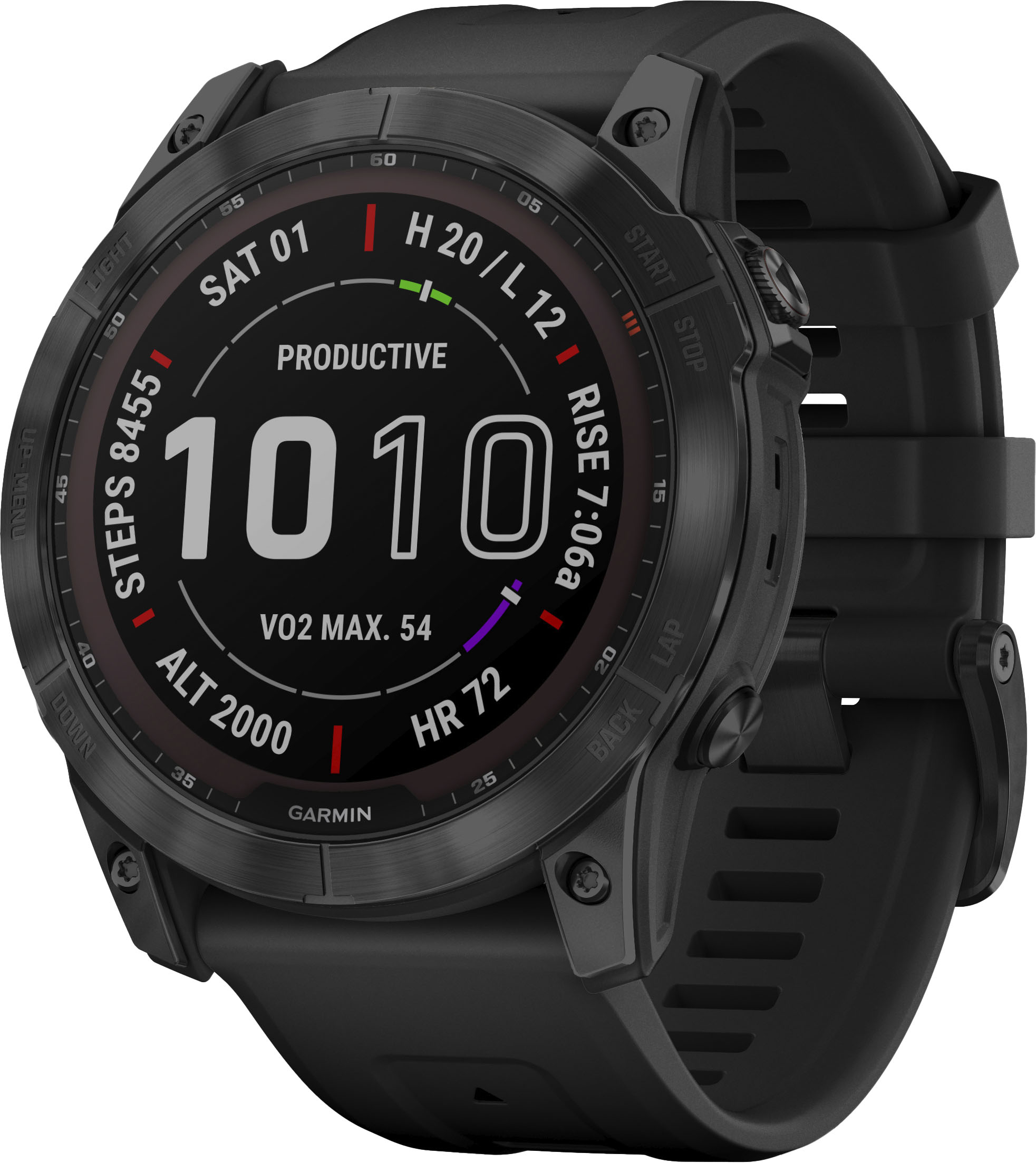 Garmin Fenix 7X Pro – Sapphire Solar Edition: Titanium 51 mm Smartwatch |Up  to 37 Days Battery Life, Multisport & Outdoor High-Performance GPS Watch