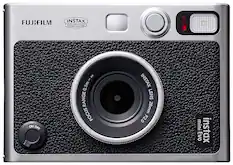 Front. Fujifilm - INSTAX MINI Evo Instant Film Camera - Black.