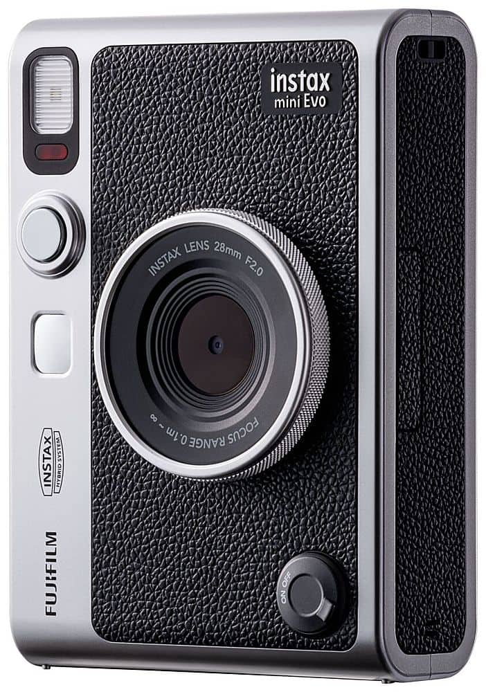 Fujifilm – INSTAX MINI Evo Instant Film Camera – Black Sansujyuku sansujyuku.com