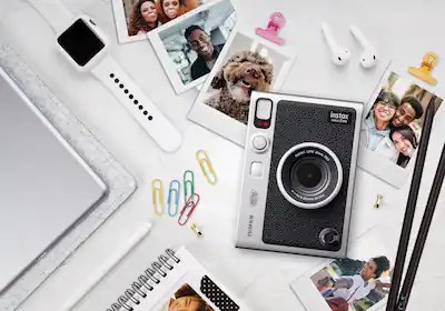 Fujifilm instax mini Evo Instant Film Camera Black 16812493