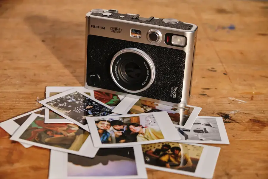 Alt View 18. Fujifilm - INSTAX MINI Evo Instant Film Camera - Black.