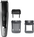Angle. Philips Norelco - Beard Trimmer and Hair Clipper Series 5000 - Black And Silver.