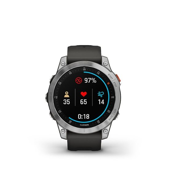 Garmin epix (Gen GPS Smartwatch 47mm Fiber-reinforced polymer Steel 010-02582-00 - Best