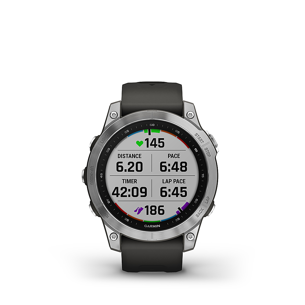 Garmin fēnix 7 Smartwatch 47 Fiber-reinforced Silver 010-02540-00 - Best Buy