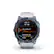 Left. Garmin - fēnix 7X Sapphire Solar GPS Smartwatch 51 mm Fiber-reinforced polymer - Mineral Blue DLC Titanium.