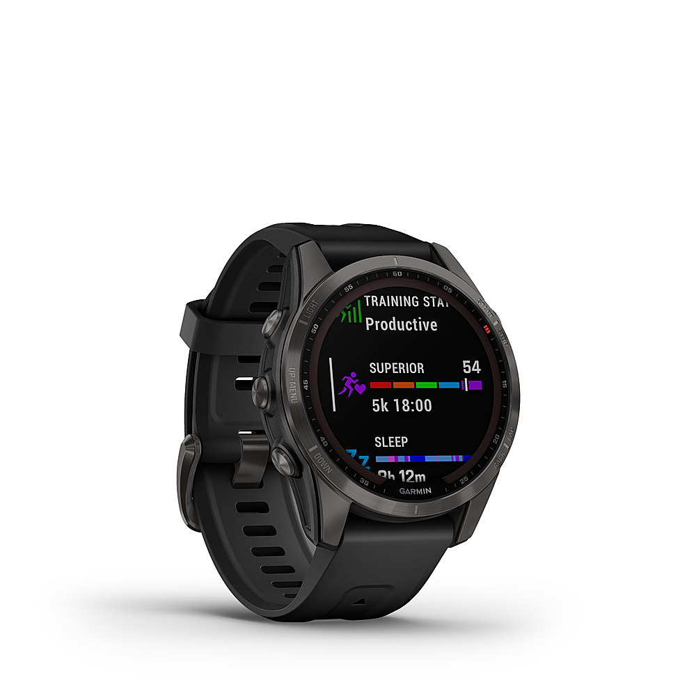 Best Buy: Garmin fēnix 7S Sapphire Solar GPS Smartwatch 42 mm 