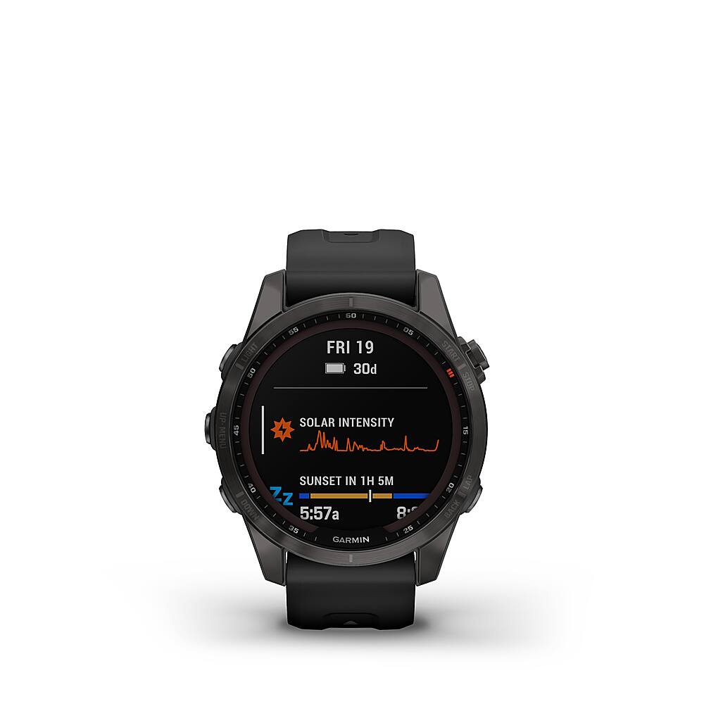 Best Buy: Garmin fēnix 7S Sapphire Solar GPS Smartwatch 42 mm 