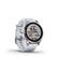 Angle. Garmin - fēnix 7S GPS Smartwatch 42 mm Fiber-reinforced polymer - Silver.