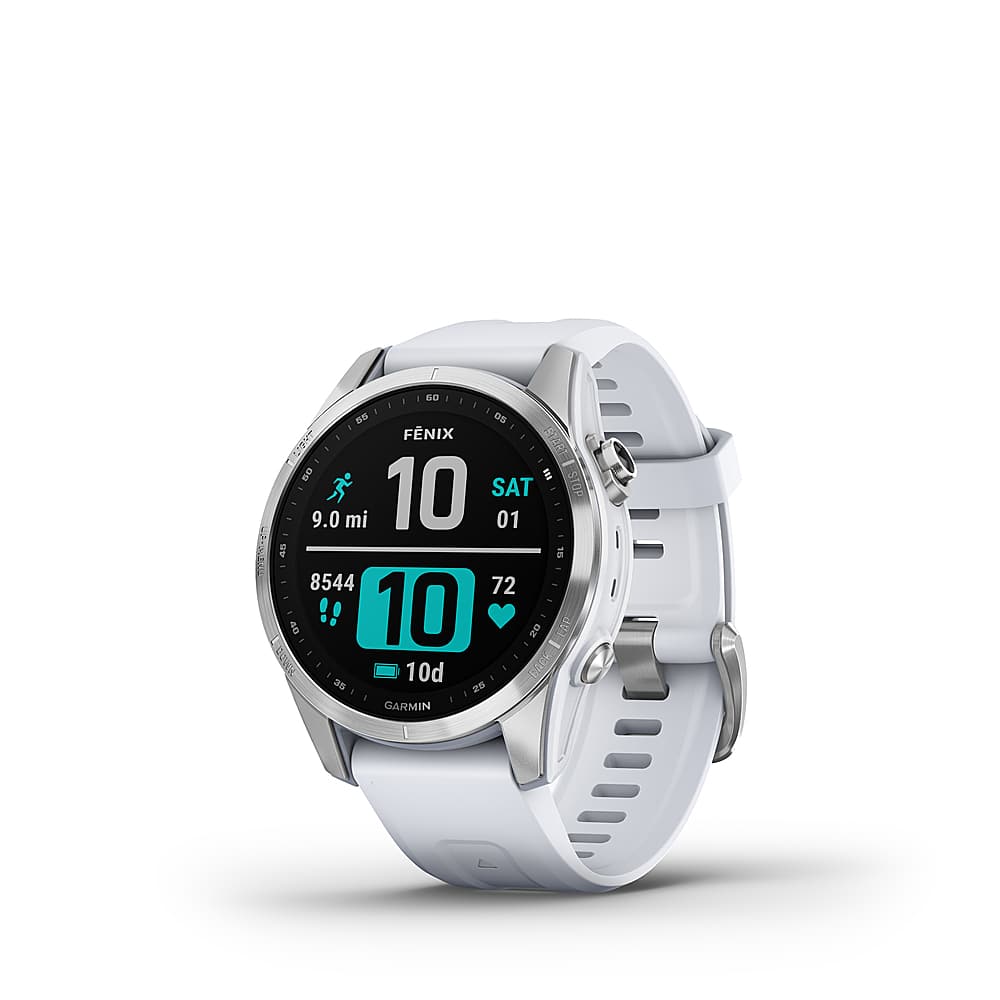 Best Buy: Garmin fēnix 7S GPS Smartwatch 42 mm Fiber-reinforced 