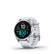 Front. Garmin - fēnix 7S GPS Smartwatch 42 mm Fiber-reinforced polymer - Silver.