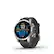 Front. Garmin - fēnix 7S GPS Smartwatch 42 mm Fiber-reinforced polymer - Silver.