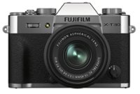 Fujifilm - X-T30 II Mirrorless Camera with XC 15-45mm Lens Kit - Silver - Front_Zoom