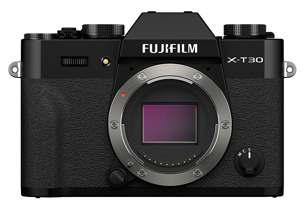 Alt View 11. Fujifilm - X-T30 II Mirrorless Camera with XC 15-45mm Lens Kit - Black.