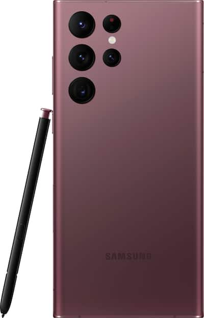 Samsung Galaxy S22 Ultra 256GB (Unlocked) Burgundy SM-S908UDREXAA Samsung Galaxy S22 Ultra 256GB (Unlocked) Burgundy SM-S908UDREXAA