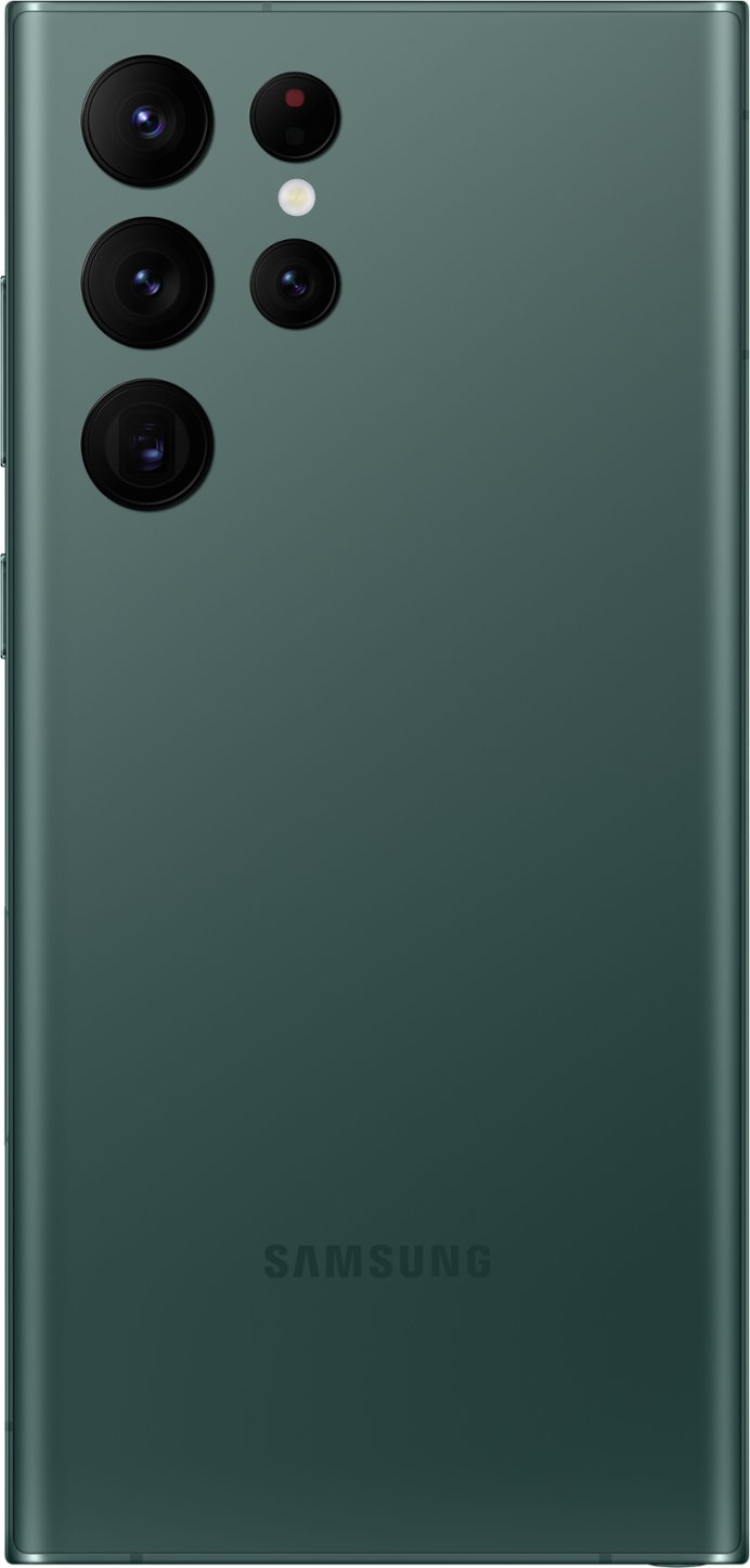 Zoom in on Alt View Zoom 20. Samsung - Galaxy S22 Ultra 128GB (Unlocked) - Green.