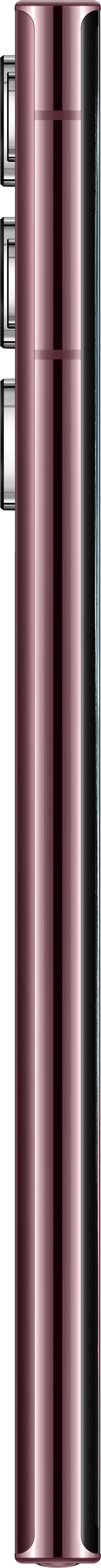Alt View 15. Samsung - Galaxy S22 Ultra 128GB (Unlocked) - Burgundy.