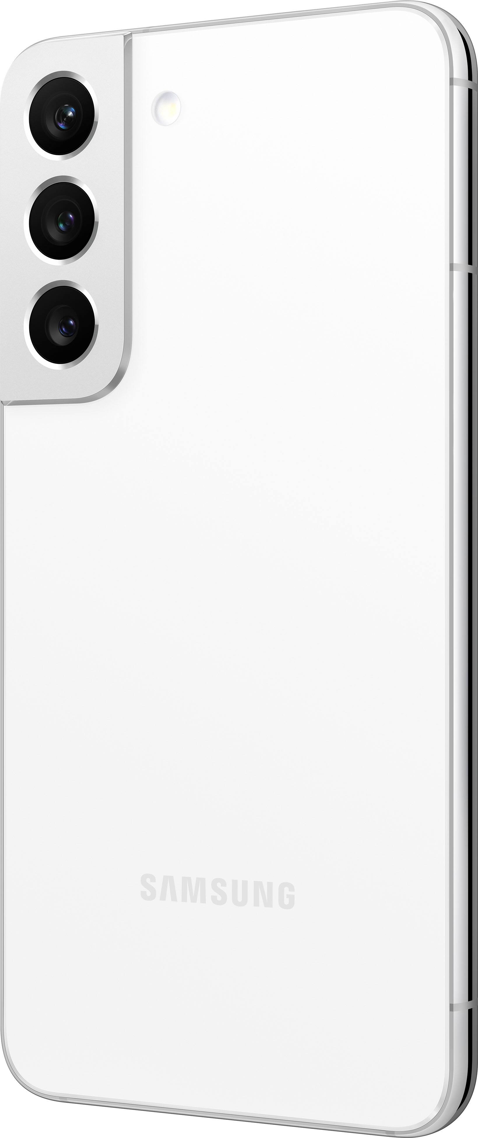 Alt View 13. Samsung - Galaxy S22 256GB (Unlocked) - Phantom White.