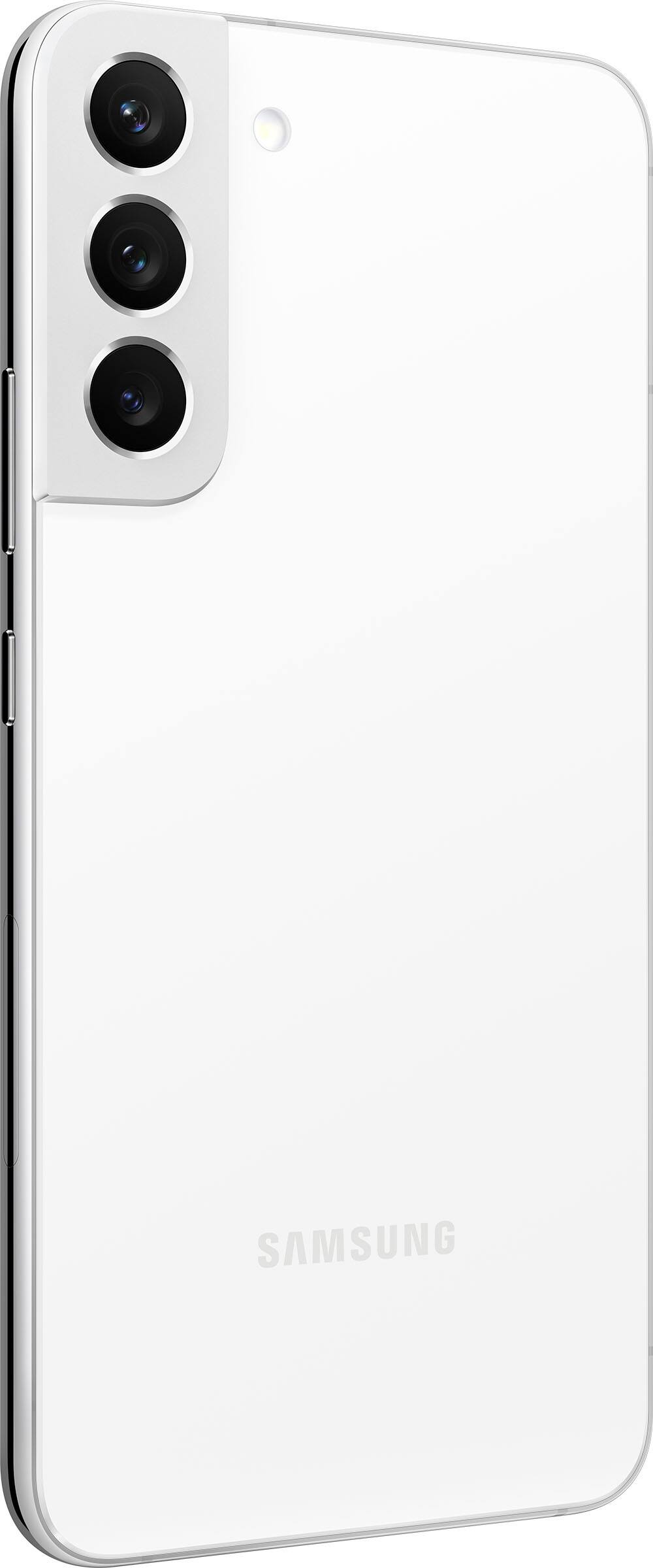 Alt View 12. Samsung - Galaxy S22+ 128GB (Unlocked) - Phantom White.