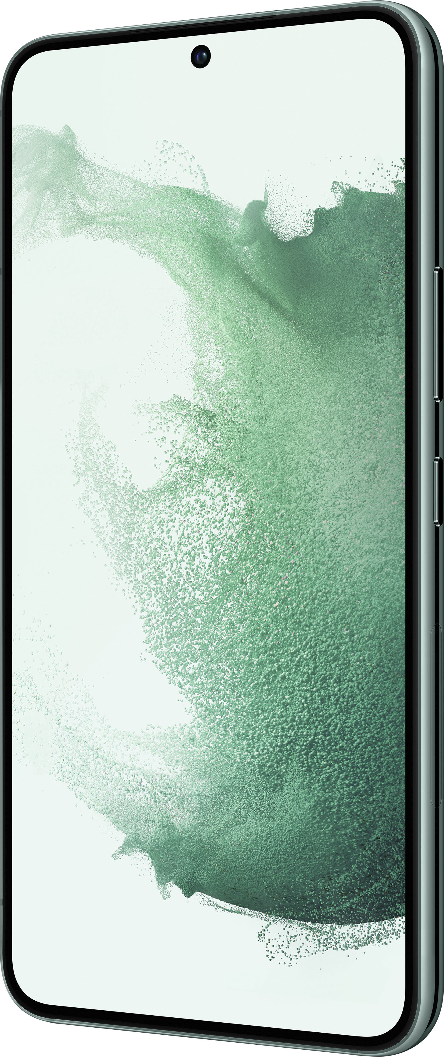 Left View: Verizon Samsung Galaxy S22 128 GB Green