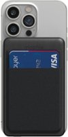 mophie - Snap+ Juice Pack Mini Wallet 5,000 mAh Portable Charger & Card Holder with MagSafe Compatibility - Black - Alt_View_Zoom_1