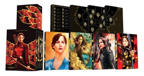 The Hunger Games: The Ultimate SteelBook Collection [SteelBook][Dig Copy][4K Ultra HD Blu-ray/Blu-ray]