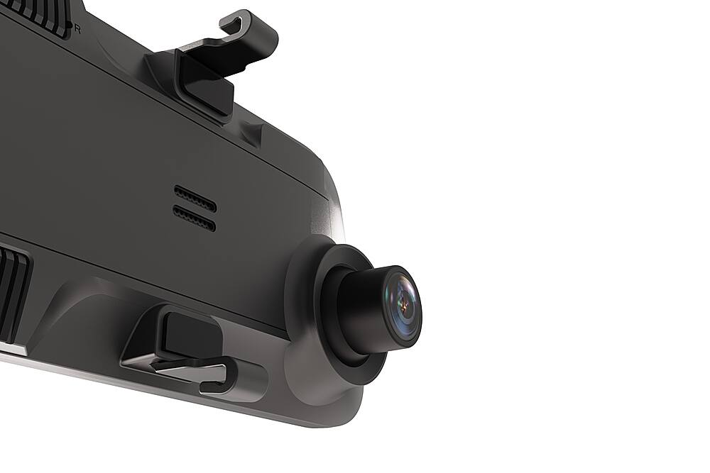 Alt View 12. Rexing - M3 1080p 3-Channel Mirror Dash Cam with Smart GPS - Black.