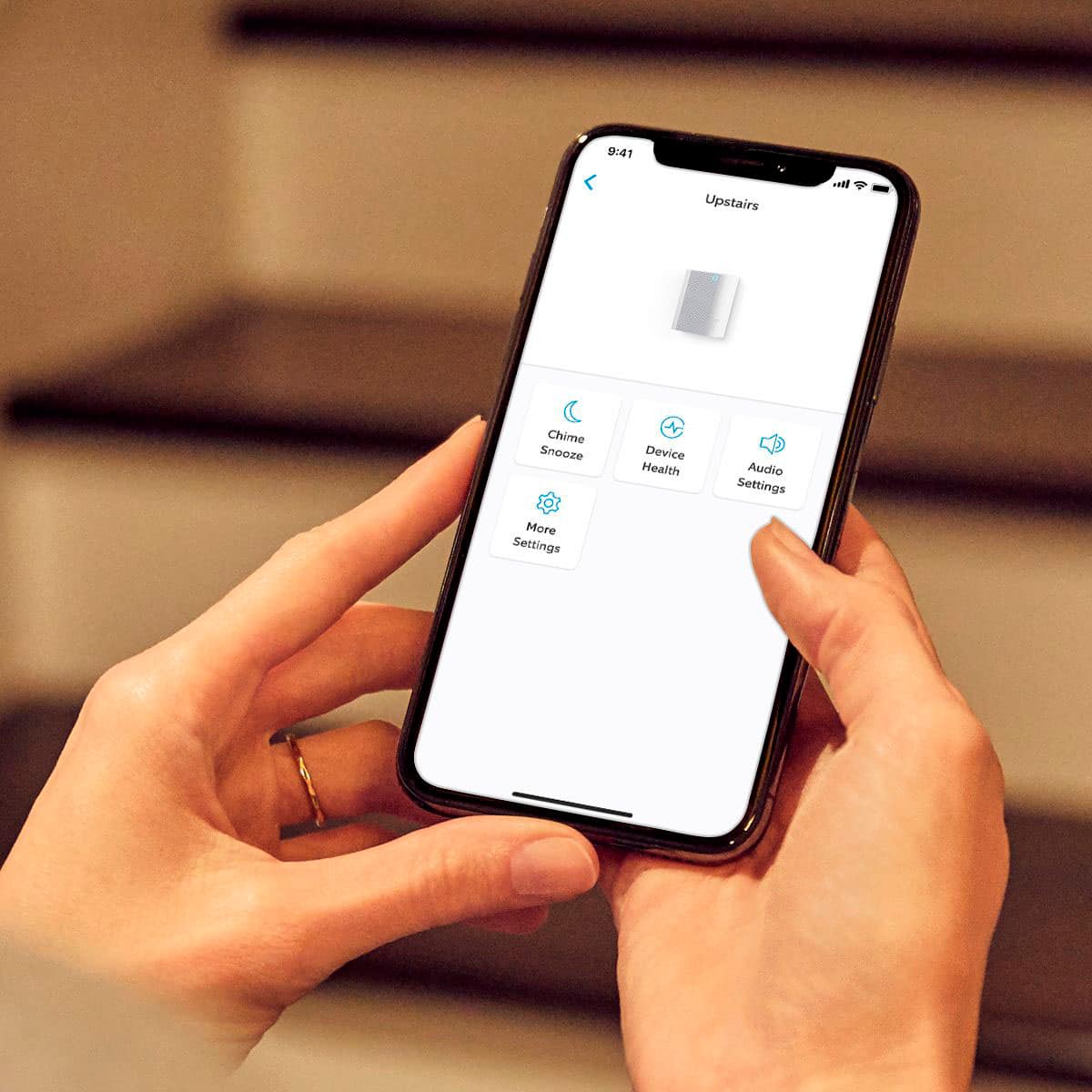 Alt View 13. Ring - Chime - White.