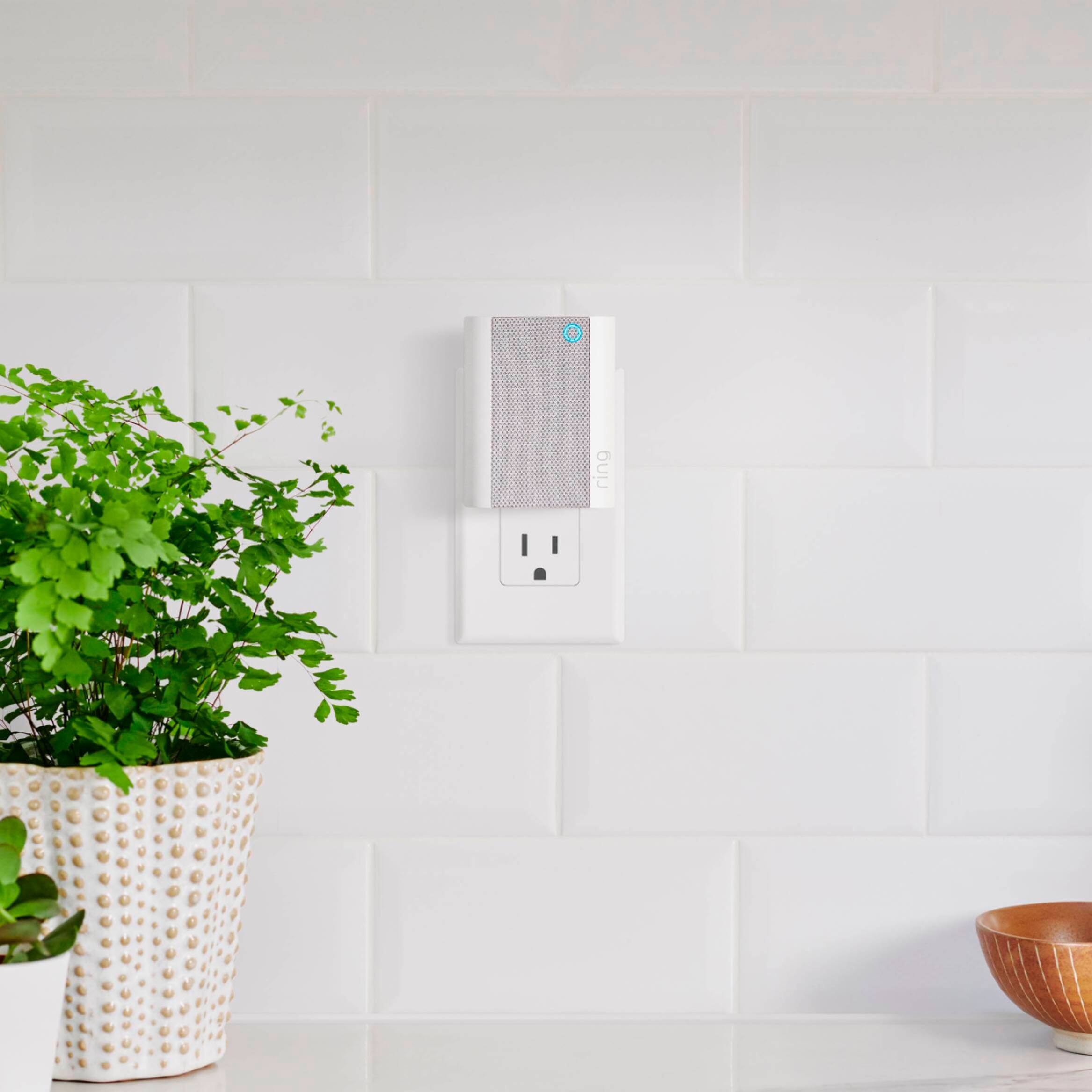 Alt View 12. Ring - Wi-Fi Smart Video Doorbell - Wired with Chime - Black.