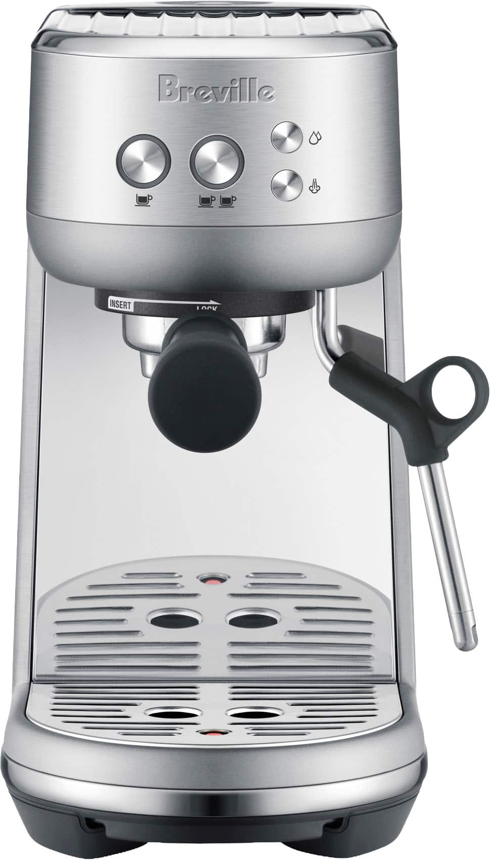 Front. Breville - Bambino - Brushed Stainless Steel.