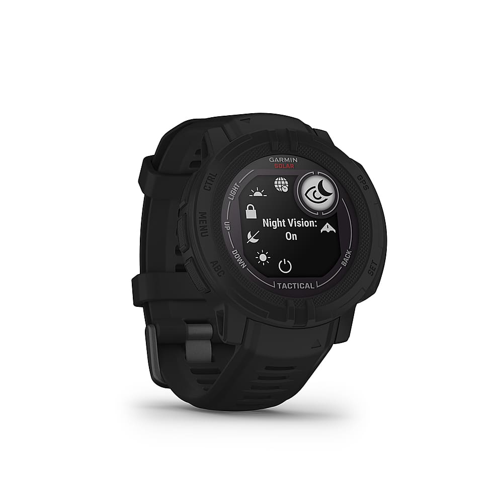 Best Buy: Garmin Instinct GPS Smartwatch 45mm Fiber-Reinforced Polymer  Graphite 010-02064-00