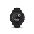 Left. Garmin - Instinct 2 Solar Tactical Edition 45mm Smartwatch Fiber-reinforced Polymer - Black.