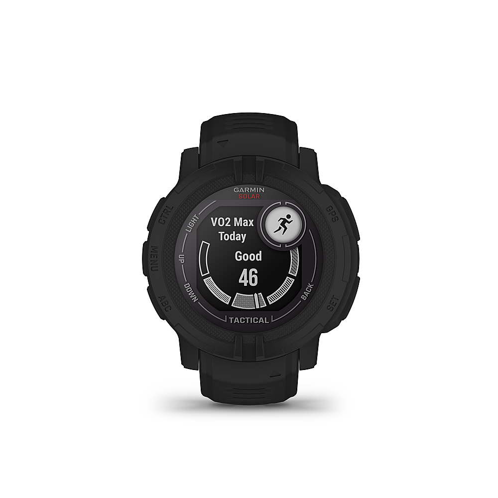 Best Buy: Garmin Instinct 2 Solar Tactical Edition 45mm Smartwatch  Fiber-reinforced Polymer Black 010-02627-13