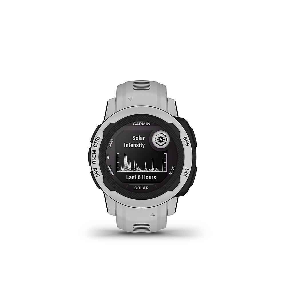 Left. Garmin - Instinct 2S Solar 40 mm Smartwatch Fiber-reinforced Polymer - Mist Gray.