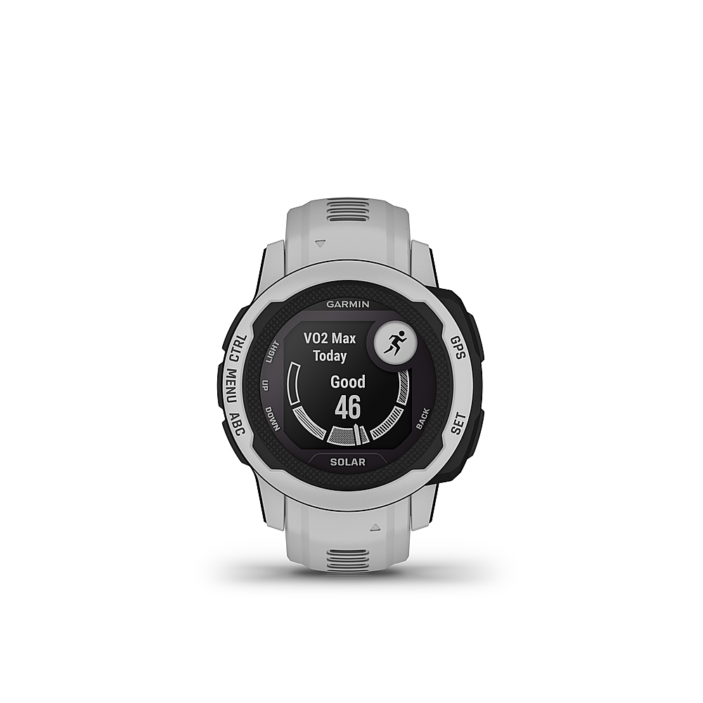Garmin Instinct 2S Solar 40 mm Smartwatch Fiber-reinforced Polymer Mist Gray Best Buy
