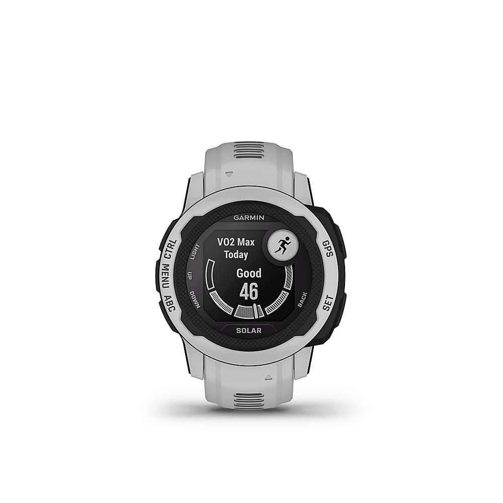 Alt View 2. Garmin - Instinct 2S Solar 40 mm Smartwatch Fiber-reinforced Polymer - Mist Gray.