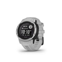 Garmin - Instinct 2S Solar 40 mm Smartwatch Fiber-reinforced Polymer - Mist Gray - Front_Zoom