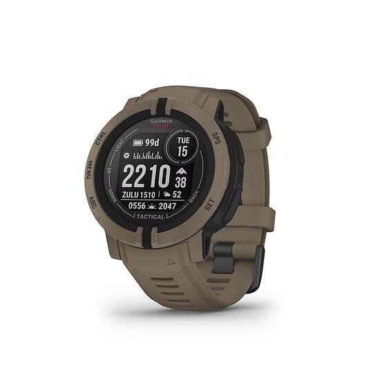 Garmin Instinct 2 Solar Tactical Edition 45 mm Smartwatch Fiber