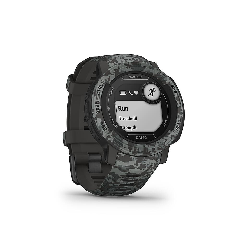 Garmin Instinct 2 Camo Edition 45 mm Smartwatch Fiber-reinforced Polymer  Graphite Camo 010-02626-13 - Best Buy